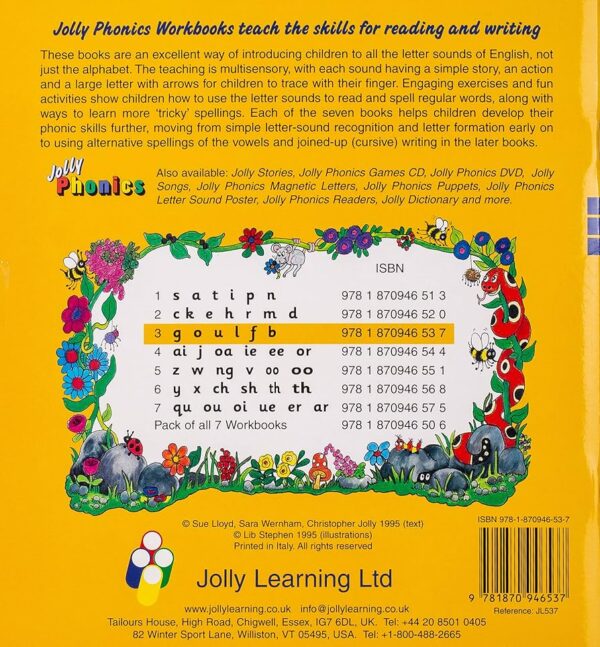 Jolly Phonics 3 Workbook